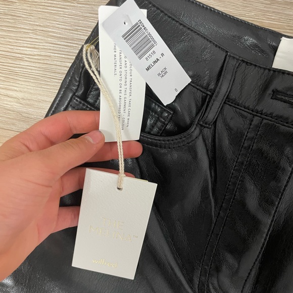 Aritzia Melina leather pants - Picture 2 of 3